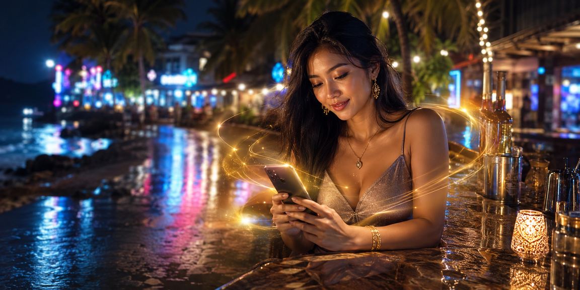 Accessing 135lc Baccarat from Langkawi on a mobile device